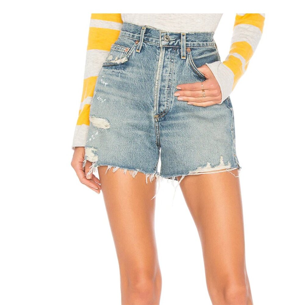 AGOLDE Dee Denim Shorts Size 29